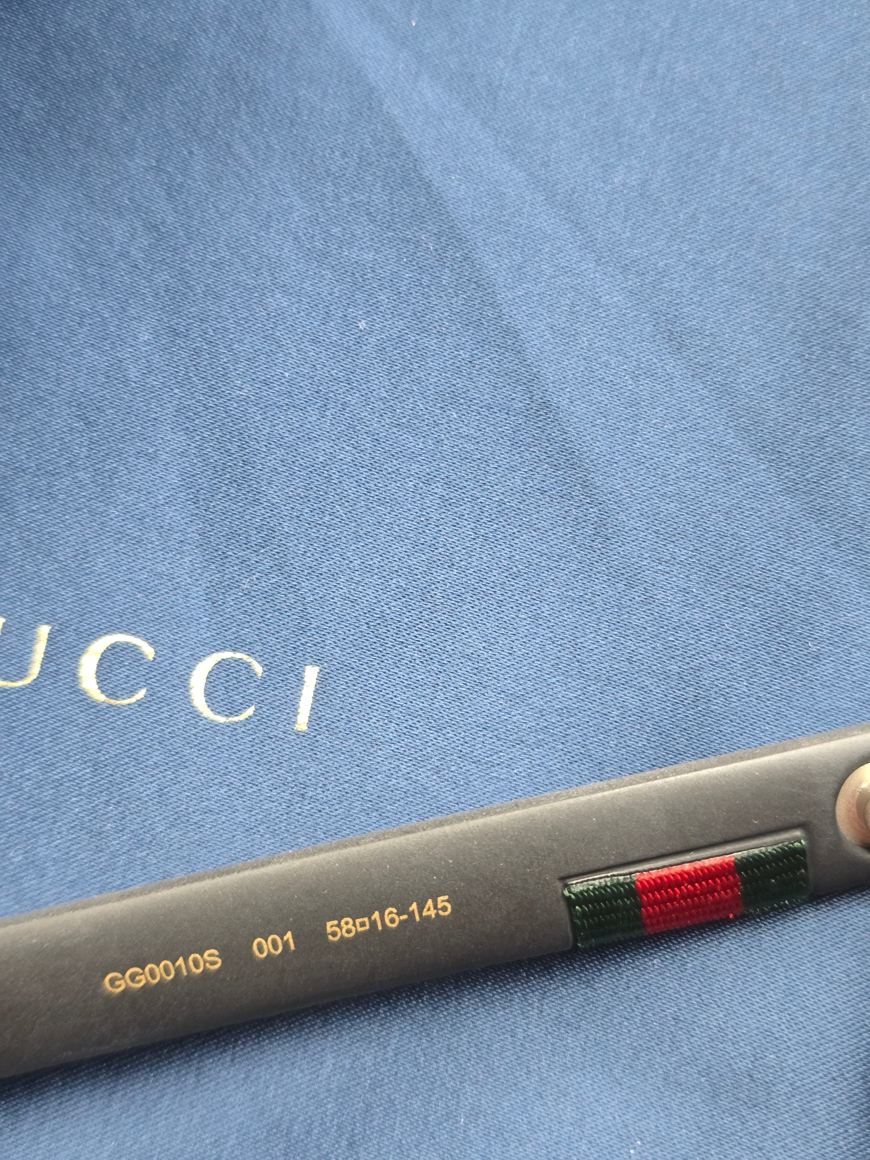 Authentic Gucci GG0010S Men's Sunglasses