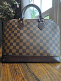 Authentic Louis Vuitton Damier Ebene Alma PM (2003)