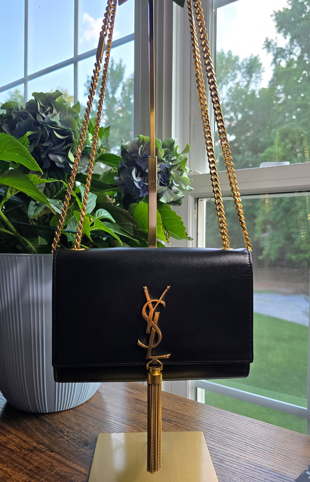Authentic Saint Laurent Monogram Kate Tassel Bag