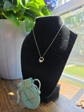 Authentic Tiffany & Co. Elsa Peretti Sterling Silver Eternal Circle Pendant Necklace