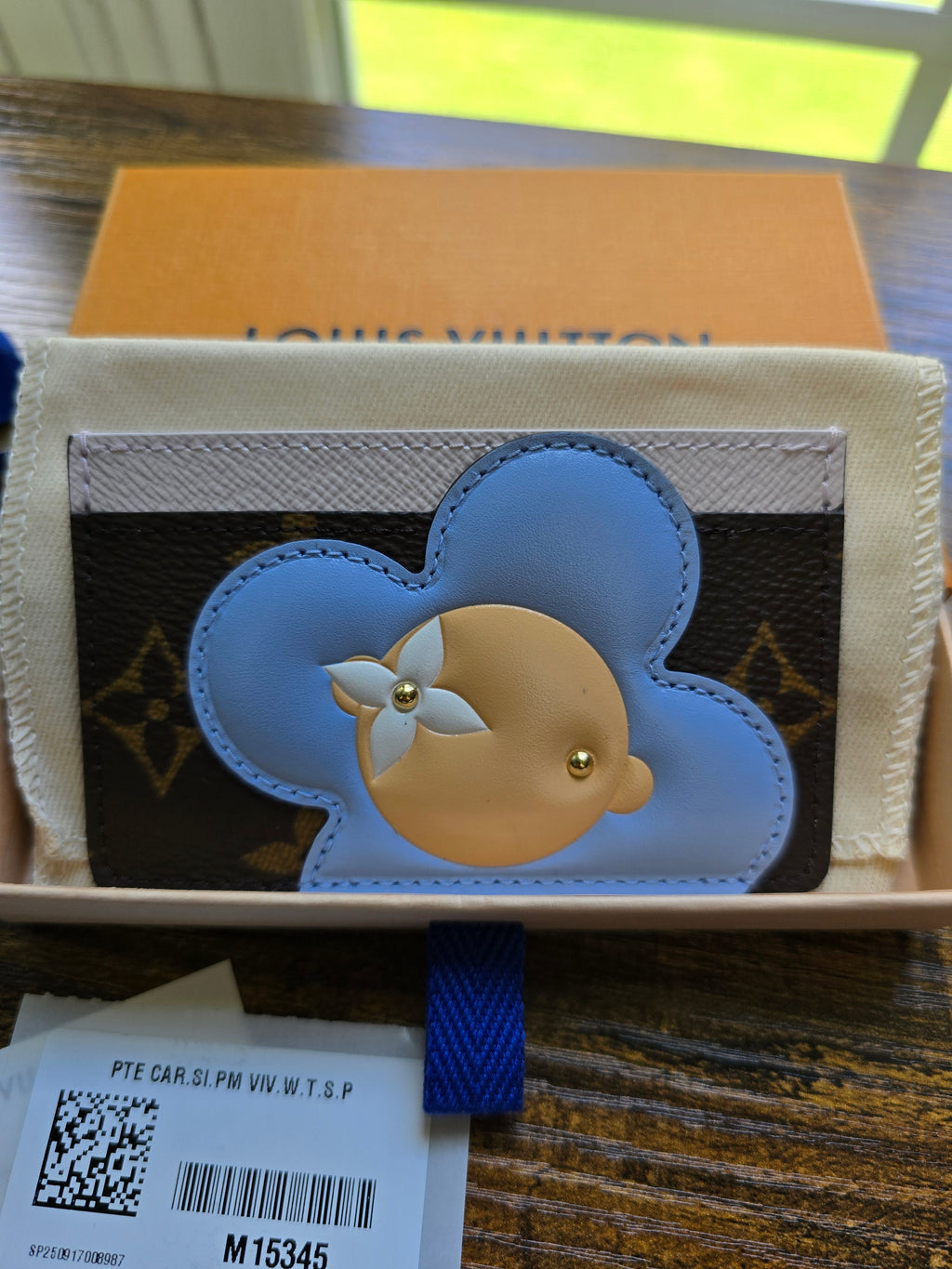 Authentic Louis Vuitton Vivian Card Holder