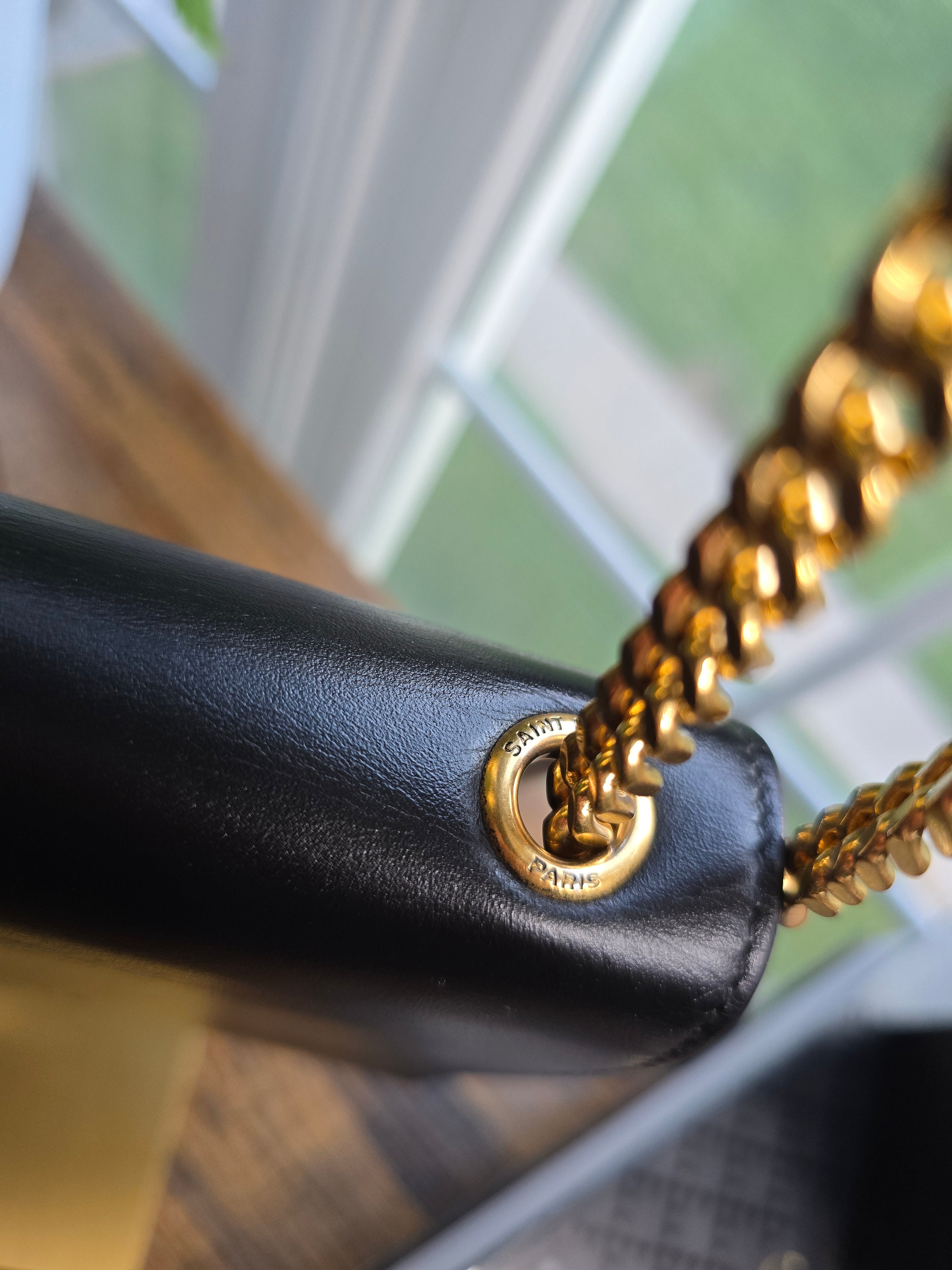Authentic Saint Laurent Monogram Kate Tassel Bag