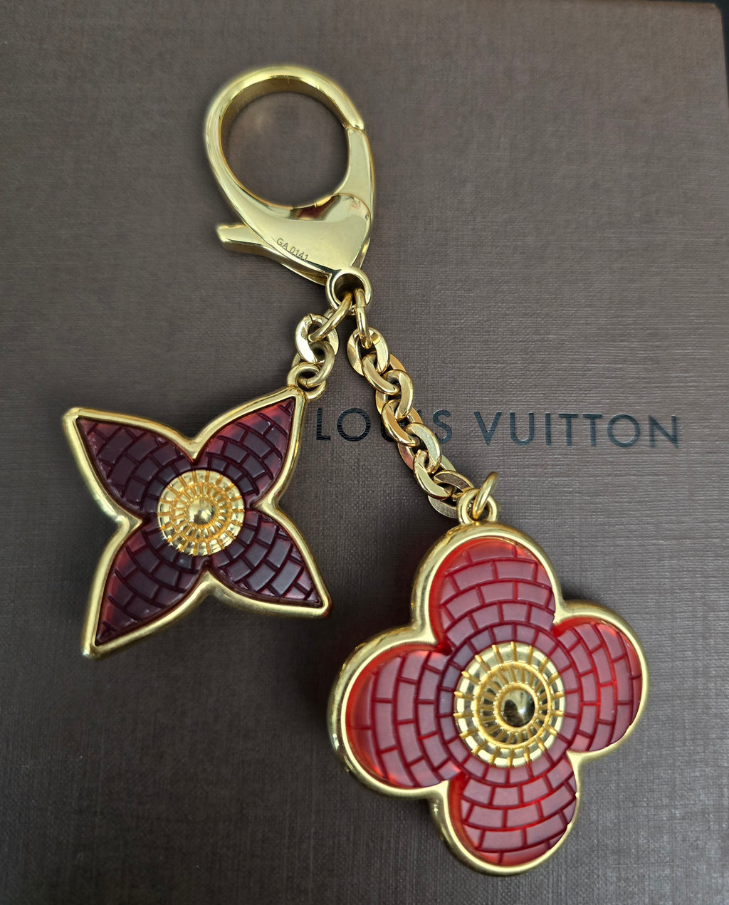 Authentic Louis Vuitton Bijoux Sac Mosaic Bag Charm