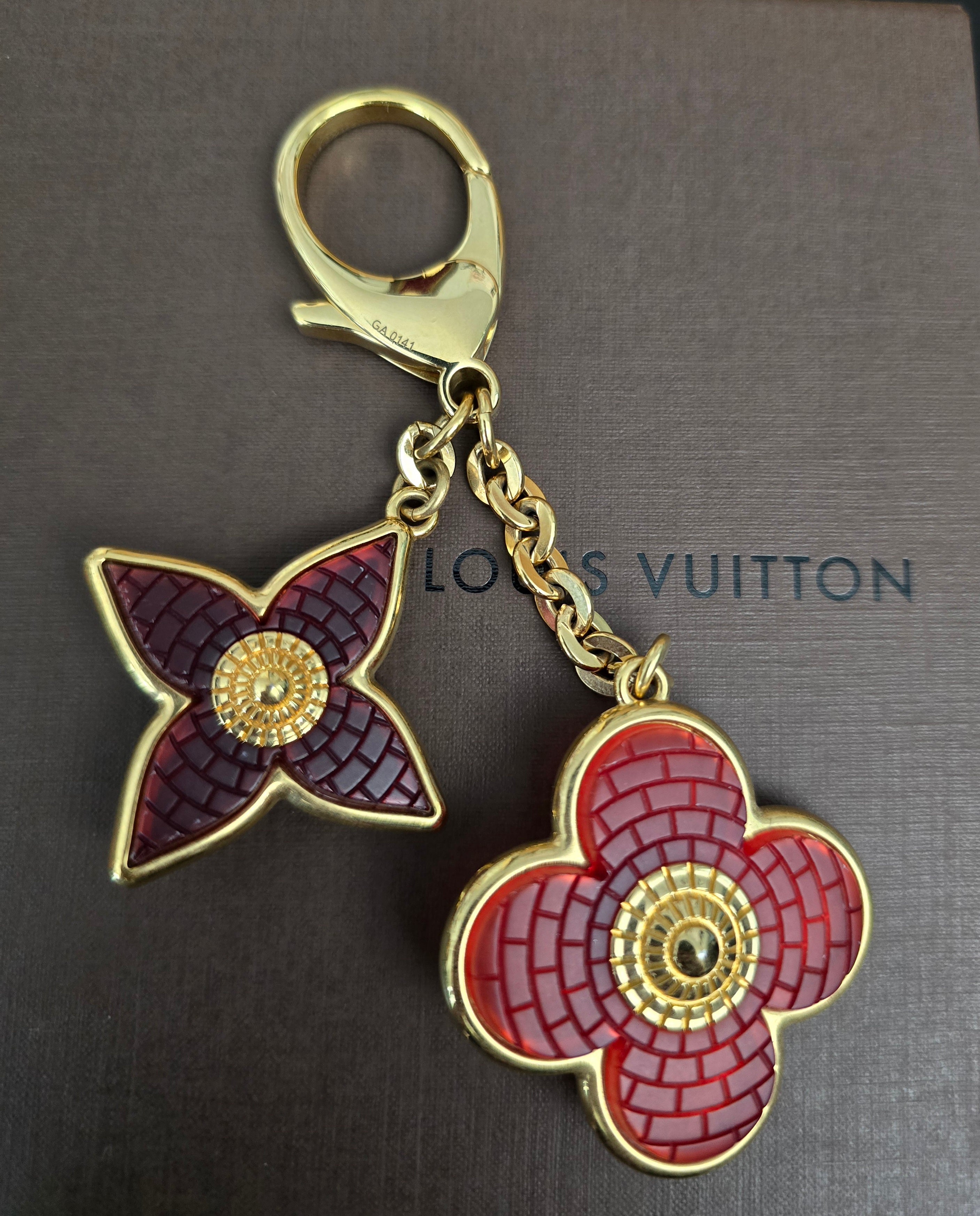 Authentic Louis Vuitton Bijoux Sac Mosaic Bag Charm