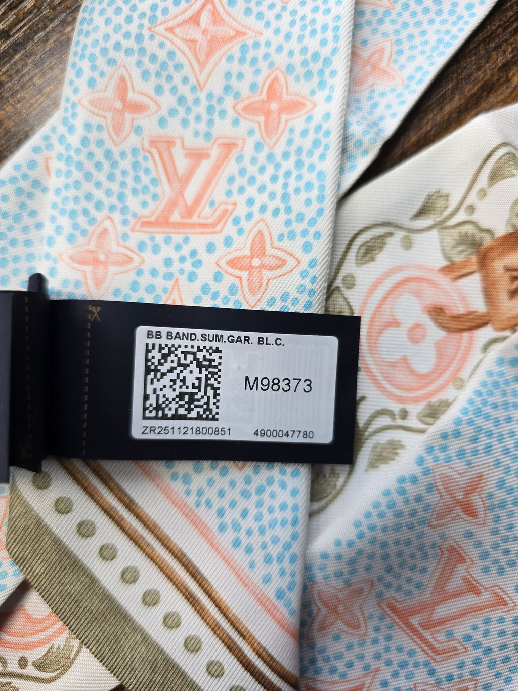 Authentic Louis Vuitton Summer Garden BB Bandeau- Full Inclusion