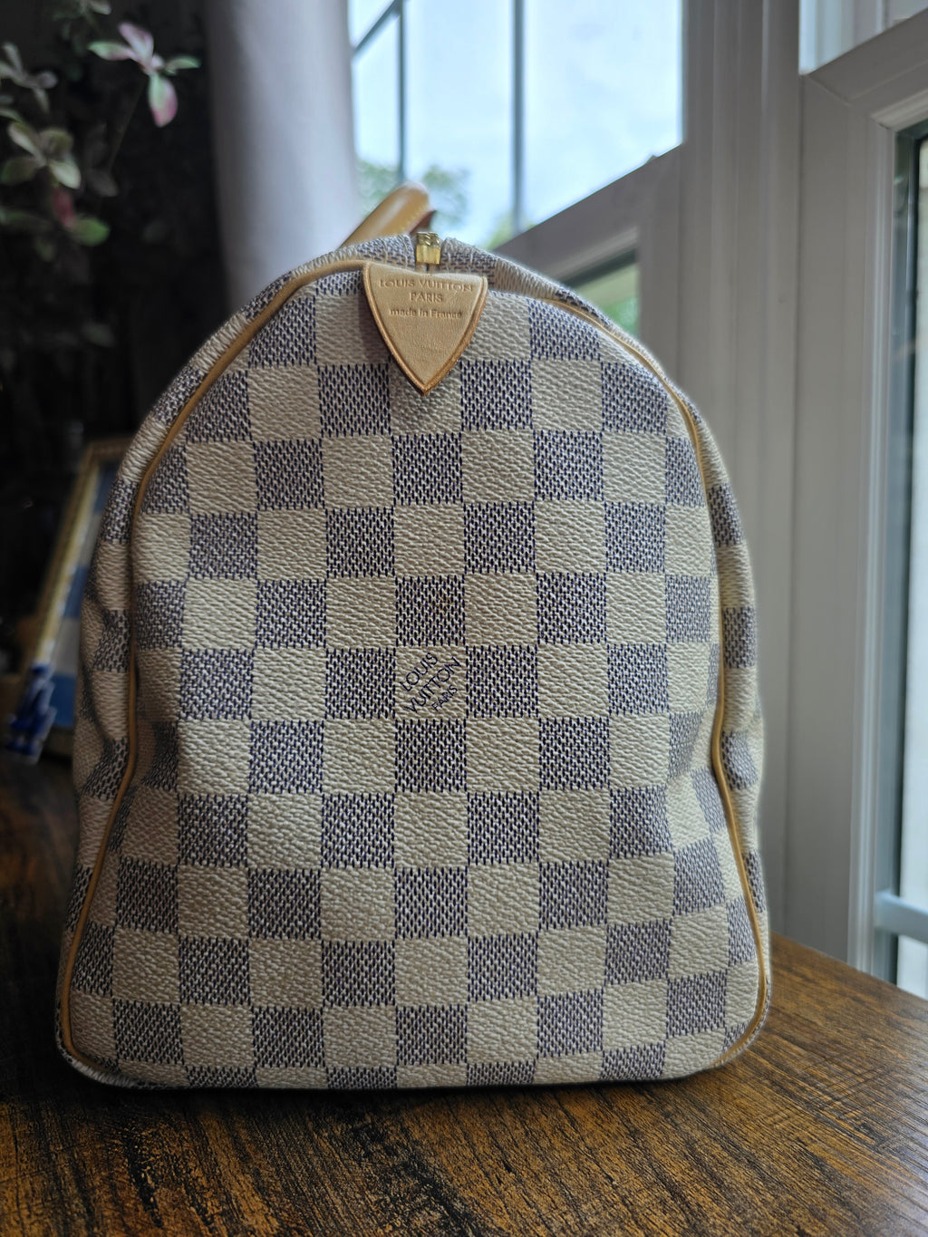Authentic Louis Vuitton Damier Azur Speedy 30 (2007)