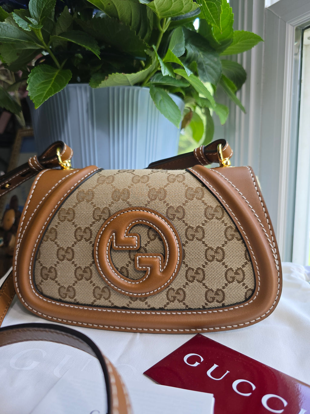 Authentic Gucci Blondie Small Shoulder Bag