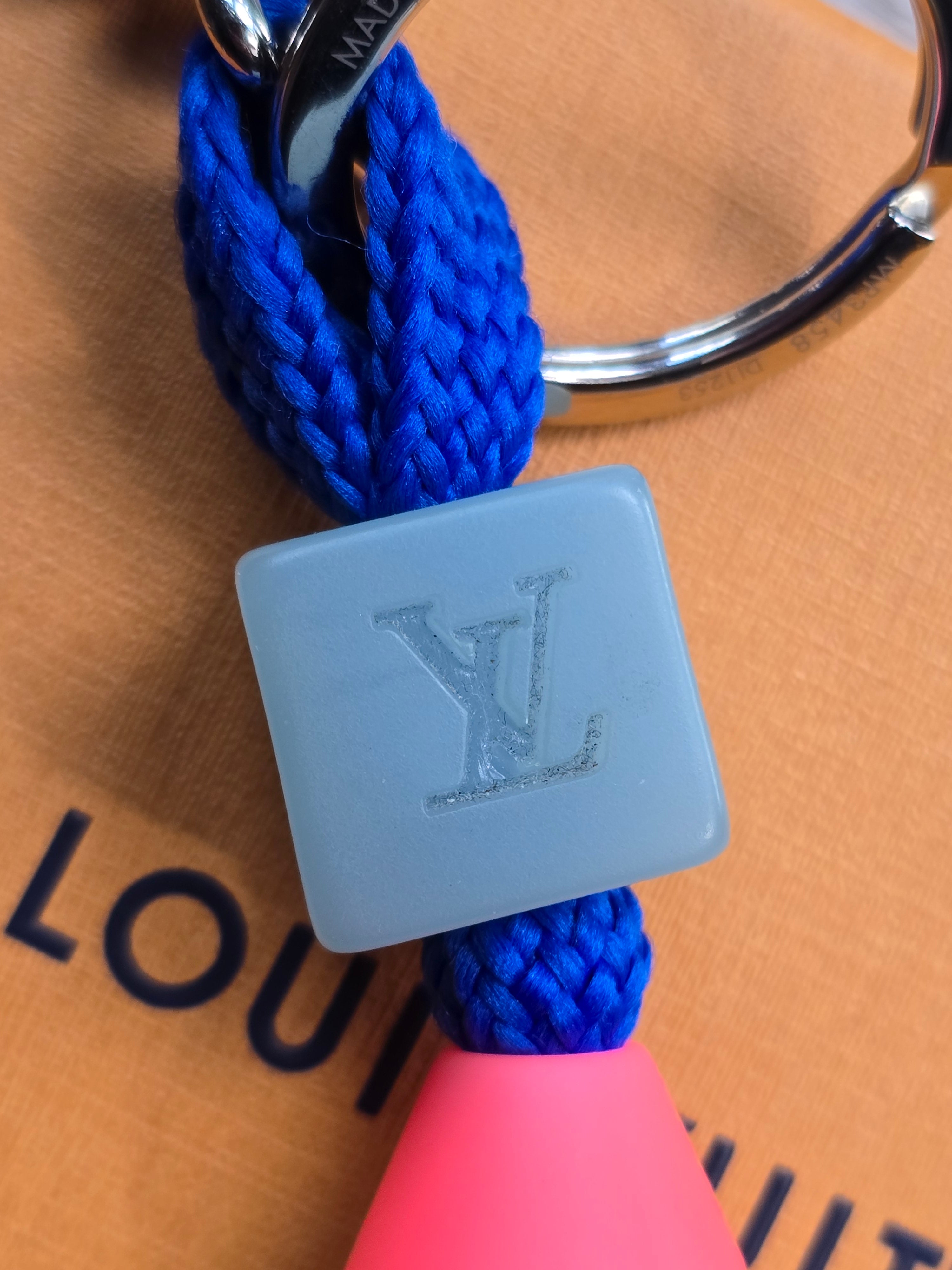 Authentic Louis Vuitton Play Bag Charm & Key Holder- Full Inclusion