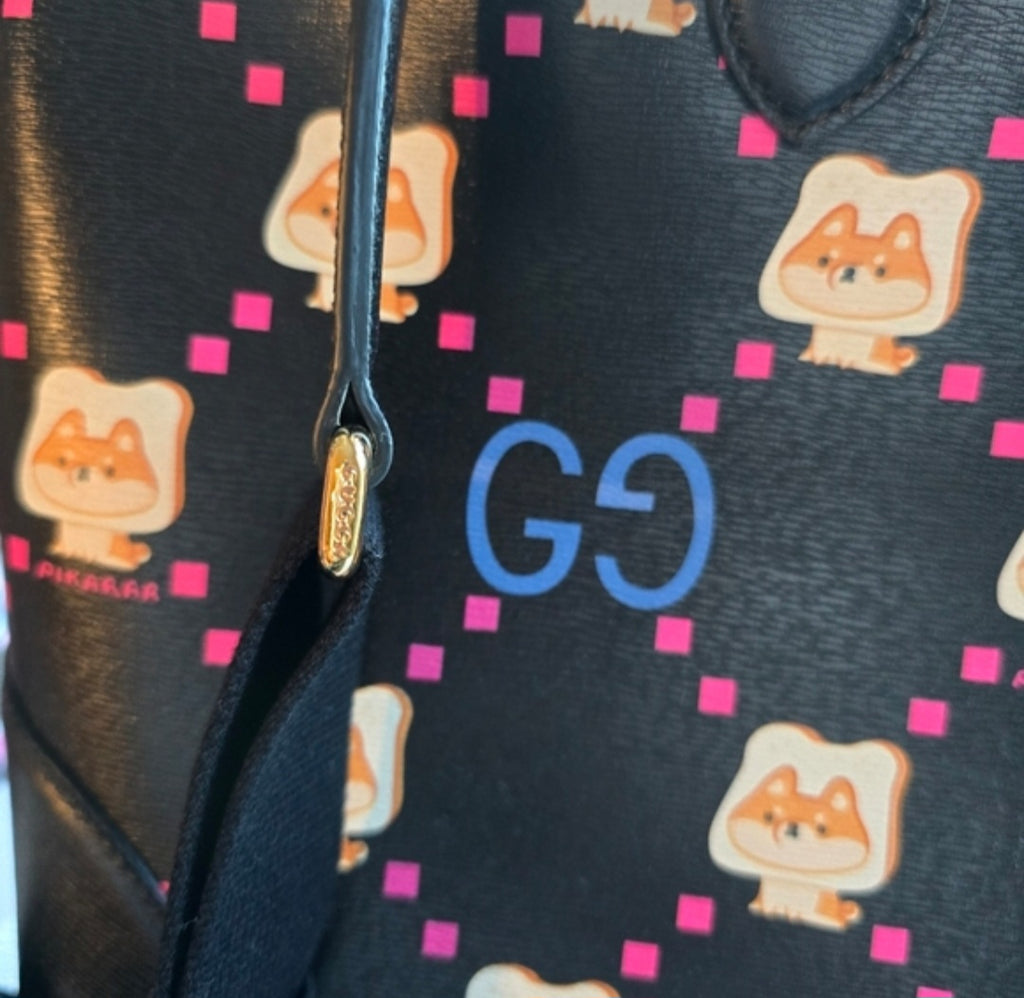 Authentic Gucci Pikarar Kawaii Dome Satchel
