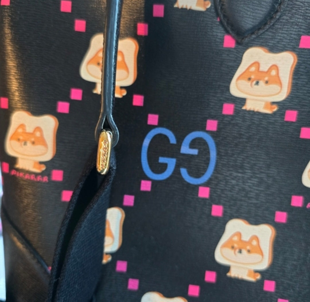 Authentic Gucci Pikarar Kawaii Dome Satchel