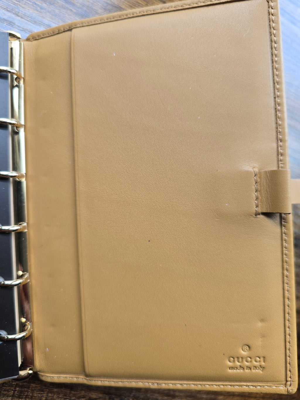 Authentic Vintage Gucci Horsebit Suede Orange Agenda