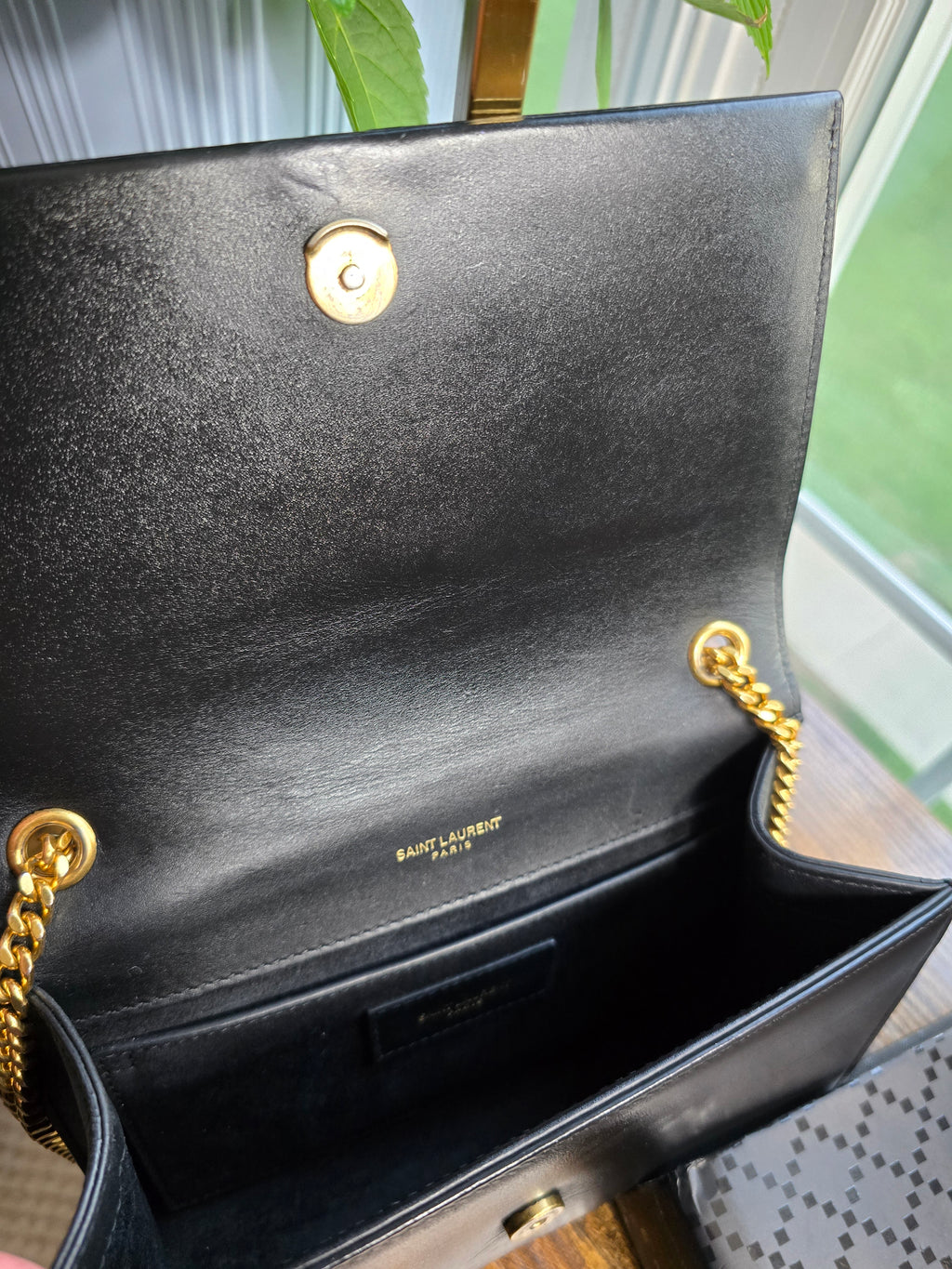Authentic Saint Laurent Monogram Kate Tassel Bag