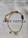 Authentic Louis Vuitton Crystal LV Iconic Bracelet- Full Inclusion