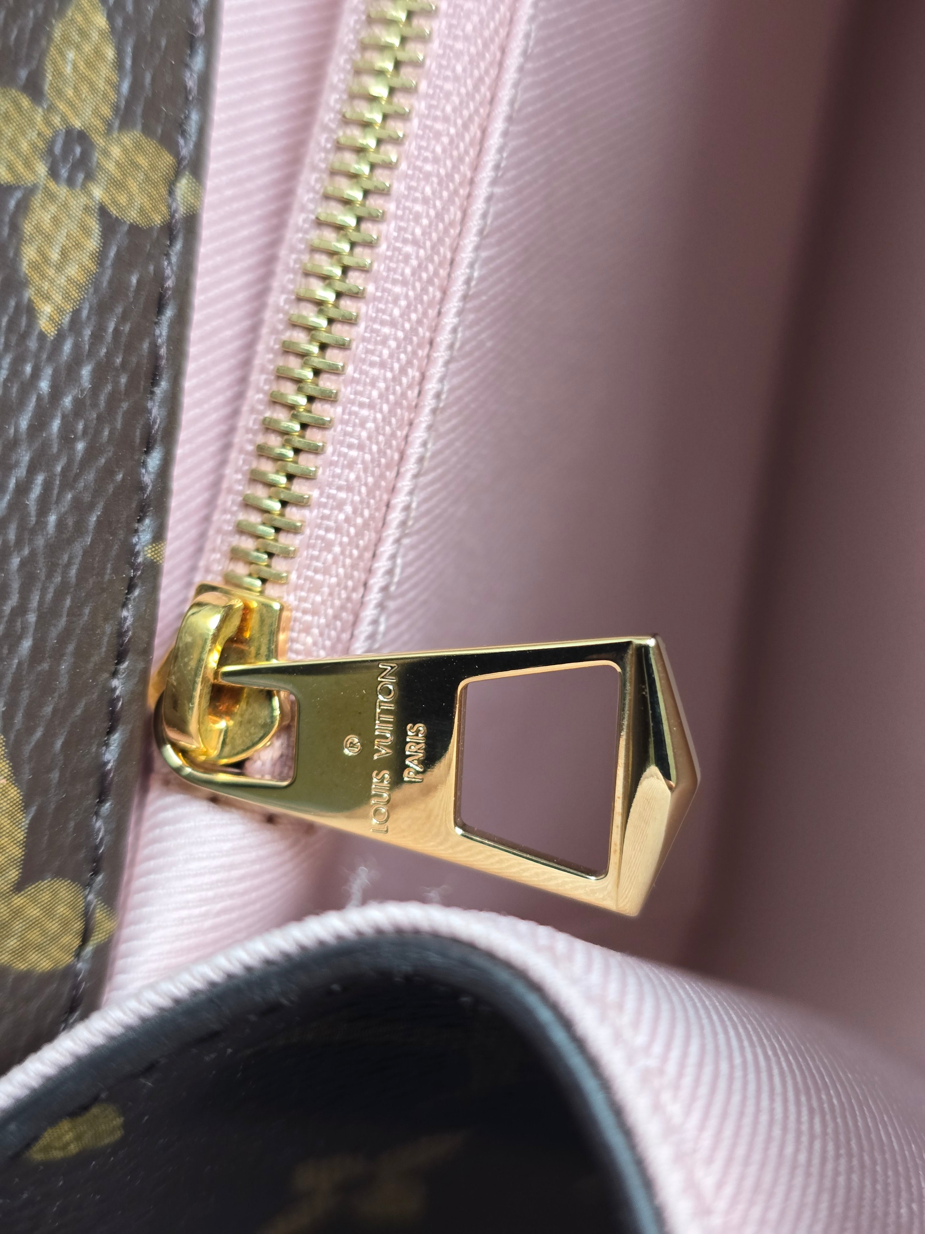 Authentic Louis Vuitton Cherrywood Vernis Leather Crossbody Bag (2019)