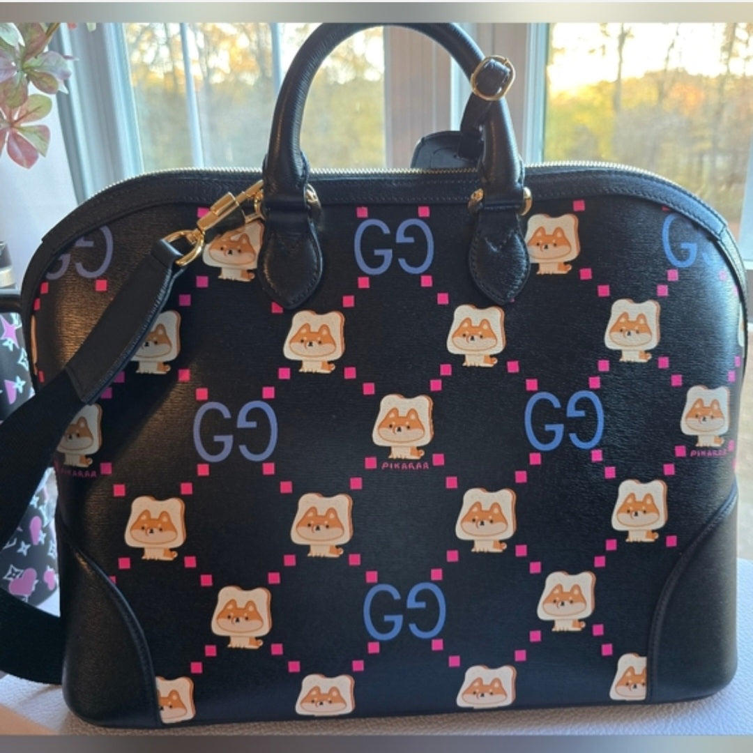 Authentic Gucci Pikarar Kawaii Dome Satchel
