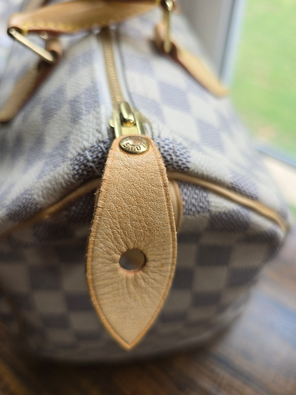 Authentic Louis Vuitton Damier Azur Speedy 30 (2007)