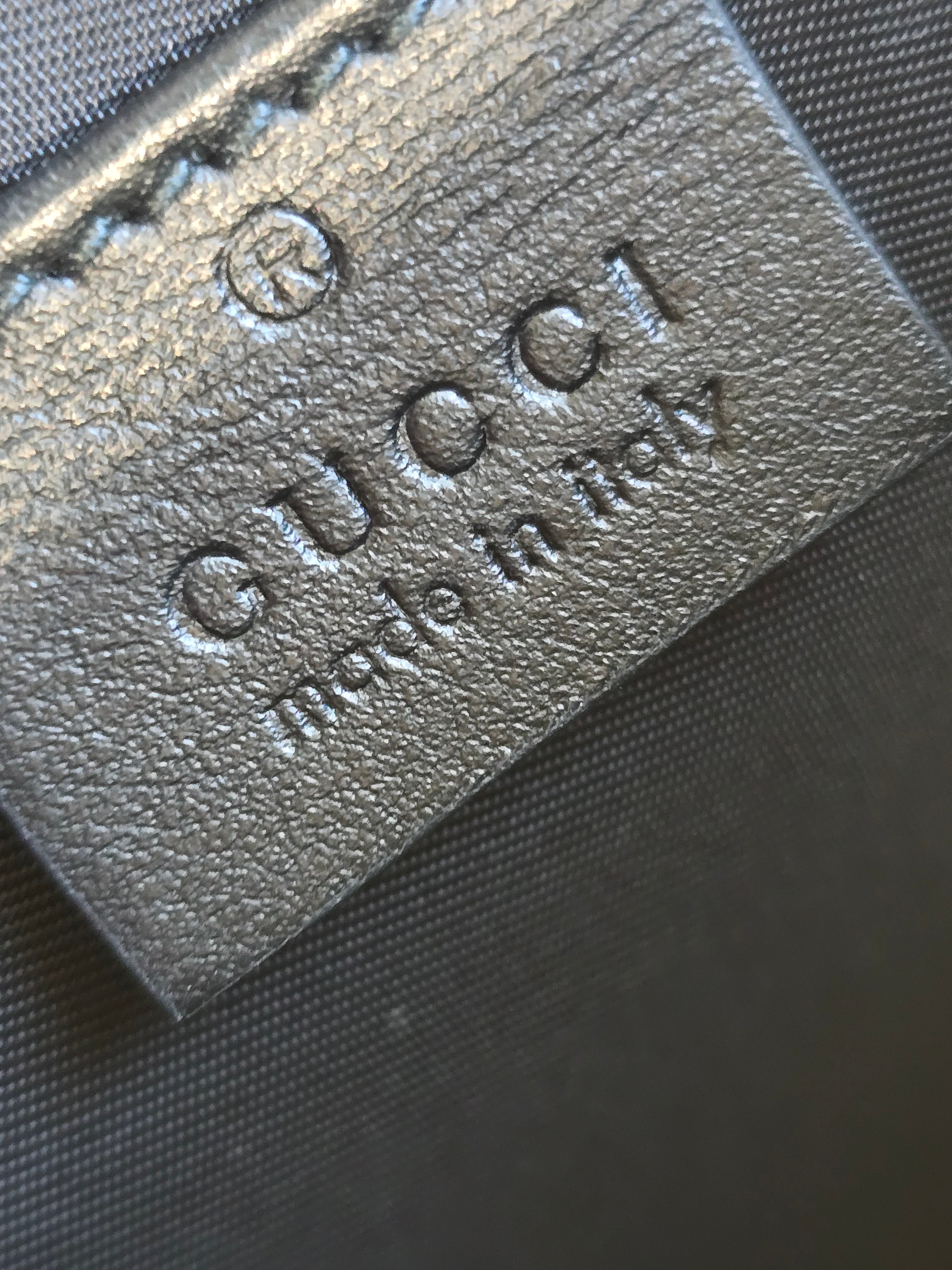 Authentic Gucci Bee Black 'Blind for Love' Clutch- Full Inclusion