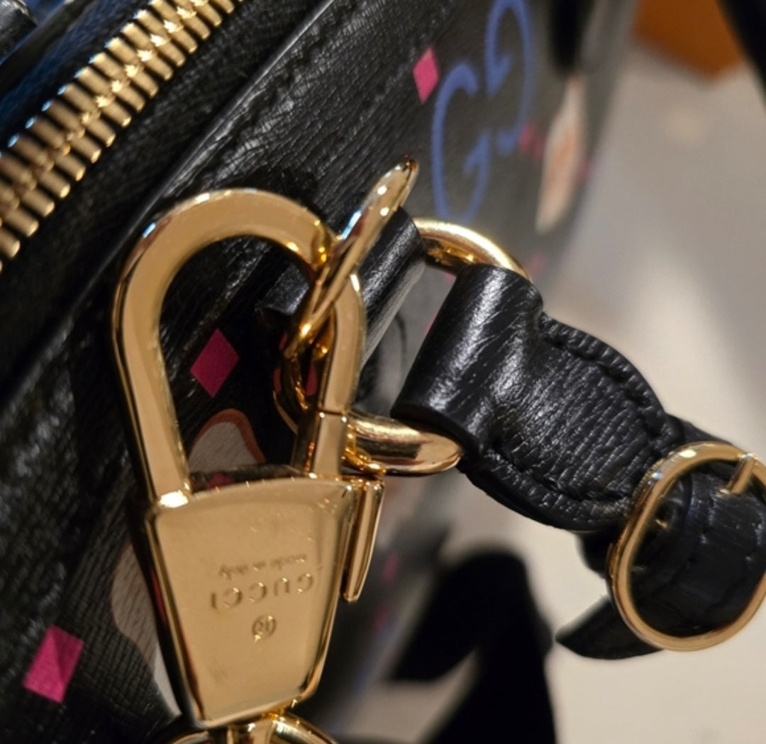 Authentic Gucci Pikarar Kawaii Dome Satchel