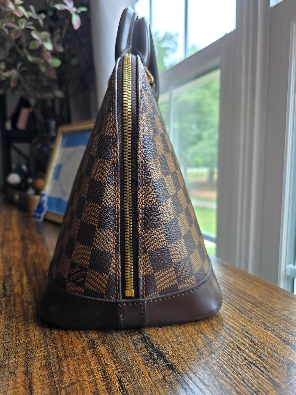 Authentic Louis Vuitton Damier Ebene Alma PM (2003)