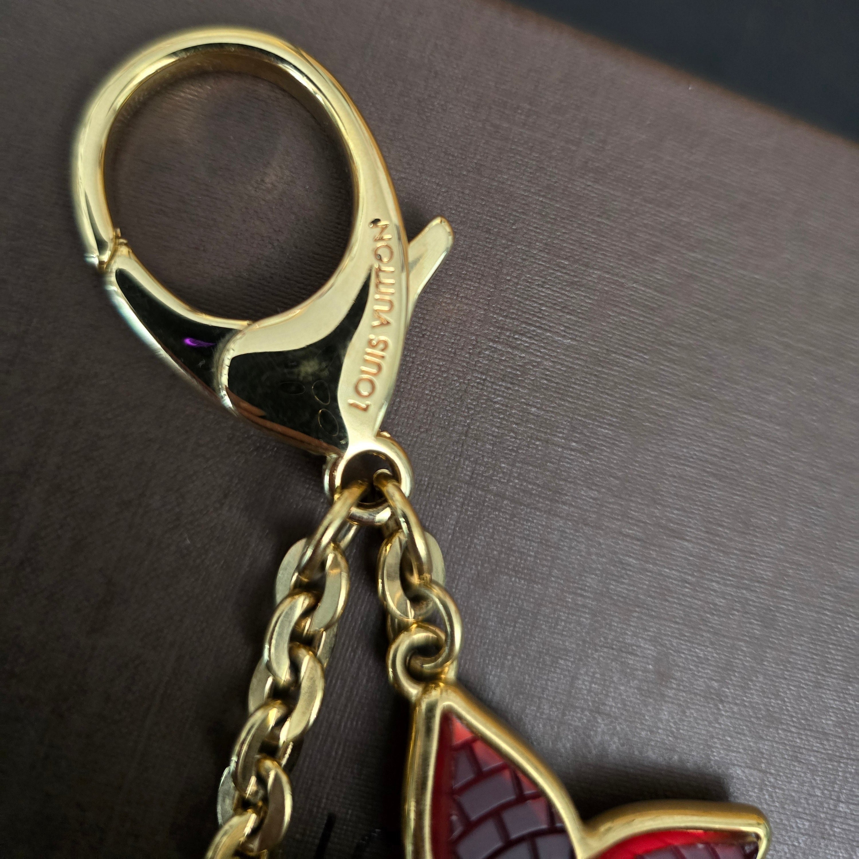 Authentic Louis Vuitton Bijoux Sac Mosaic Bag Charm