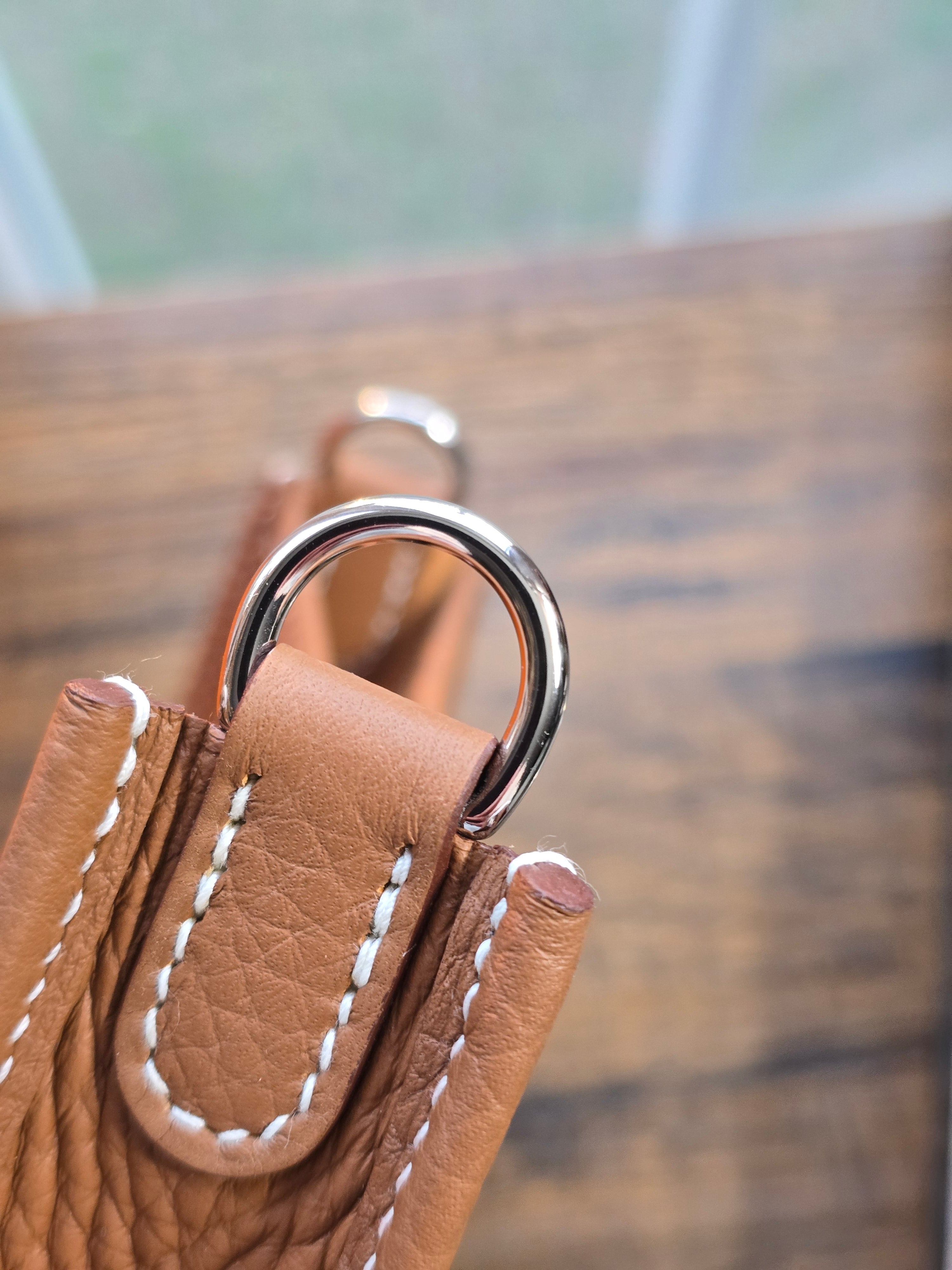 Authentic Hermès Evelyne 16 TPM- Taurillon Clemence & Palladium Hardware "W" 2024 Series- Full Inclusion