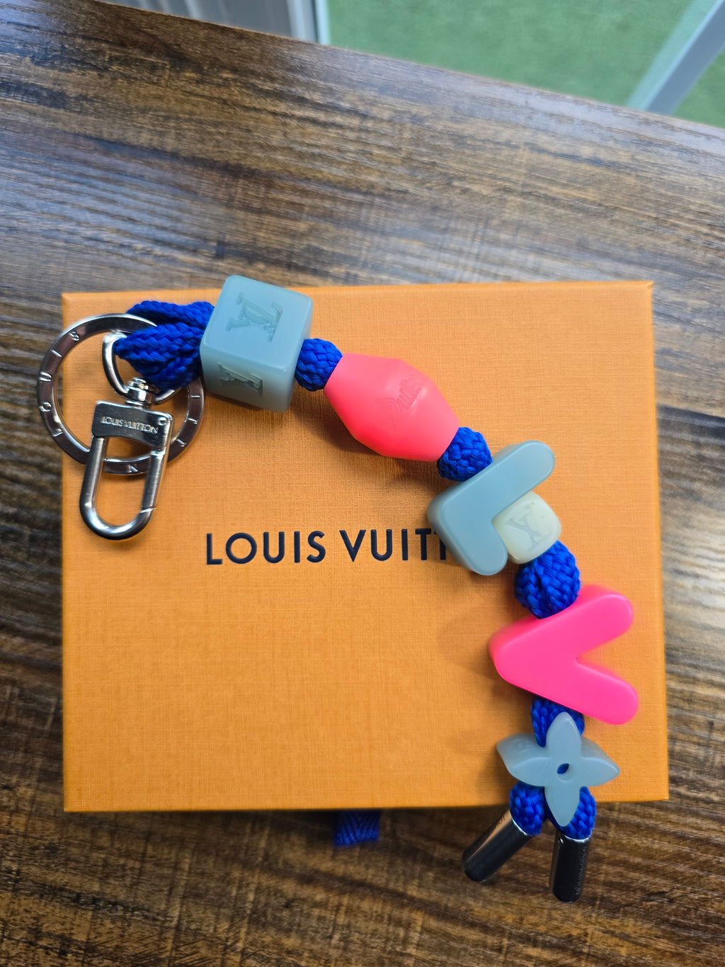 Authentic Louis Vuitton Play Bag Charm & Key Holder- Full Inclusion