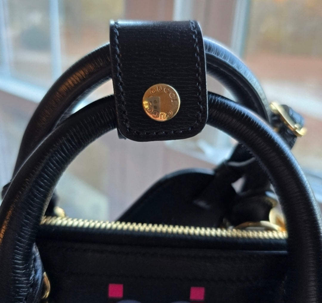 Authentic Gucci Pikarar Kawaii Dome Satchel
