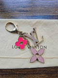 Authentic Louis Vuitton Fleur de Monogram Bag Charm
