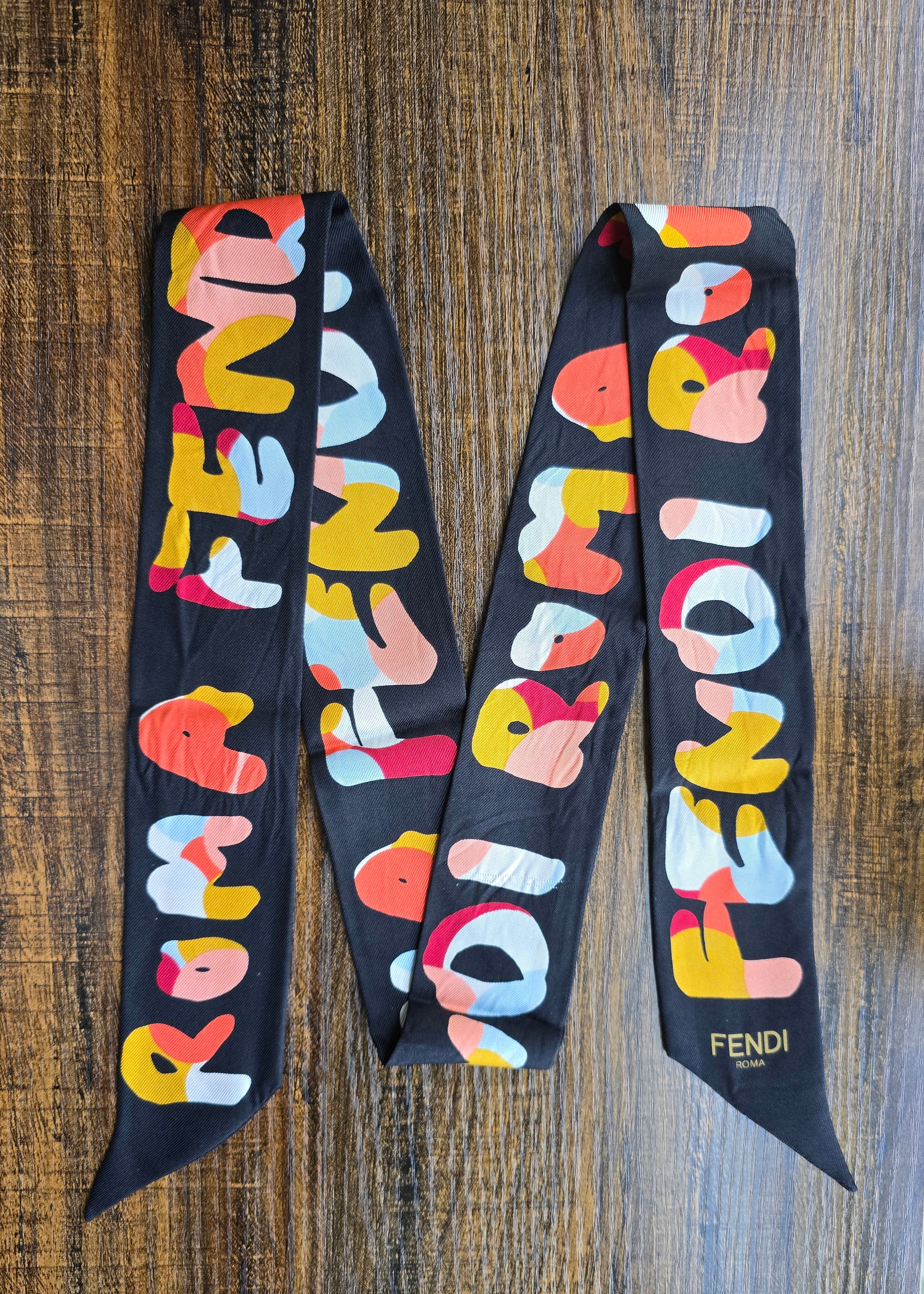 Authentic Fendi Roma Wrappy Scarf
