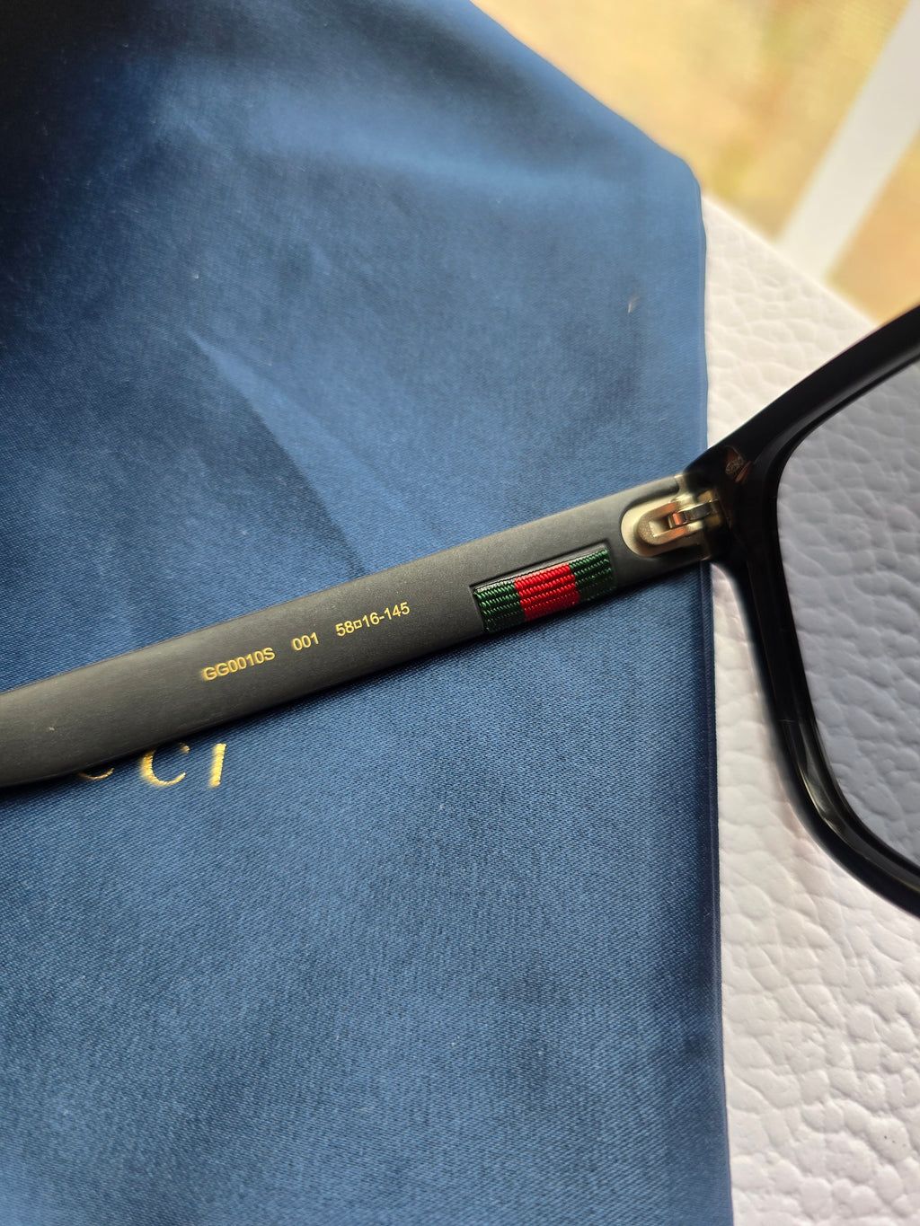Authentic Gucci GG0010S Men's Sunglasses