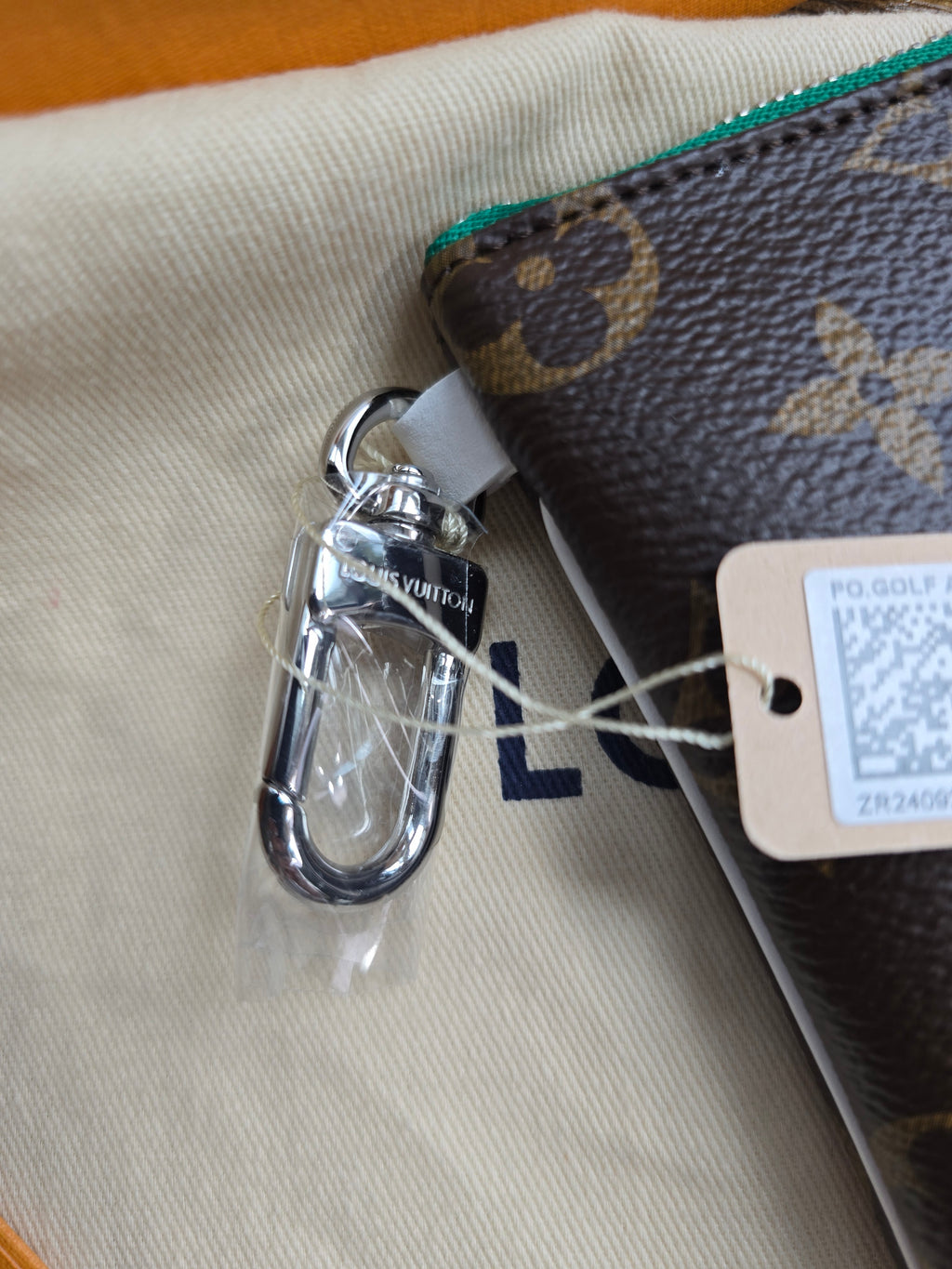 Authentic Louis Vuitton Monogram Golf Accessories Pouch- Full Inclusion