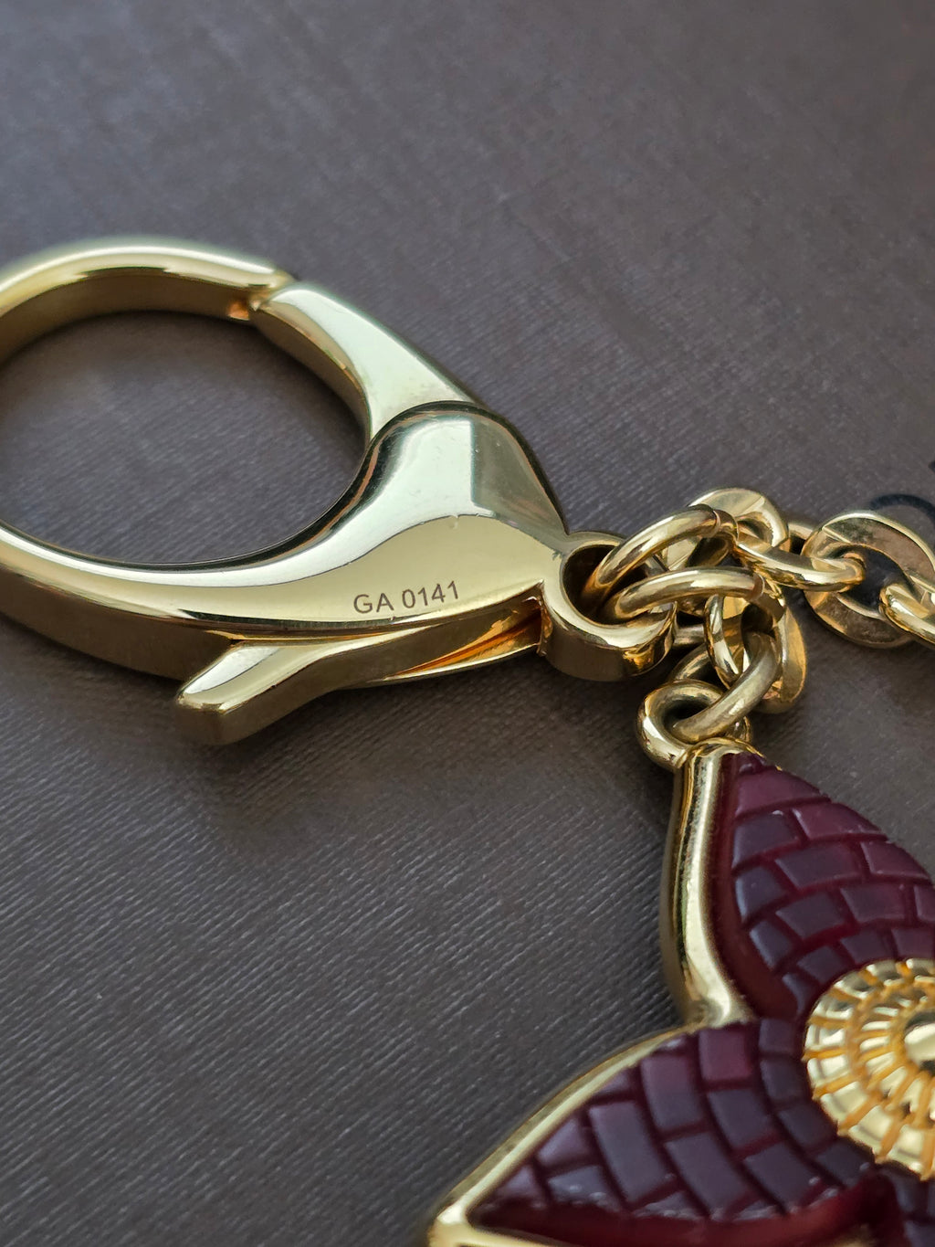 Authentic Louis Vuitton Bijoux Sac Mosaic Bag Charm