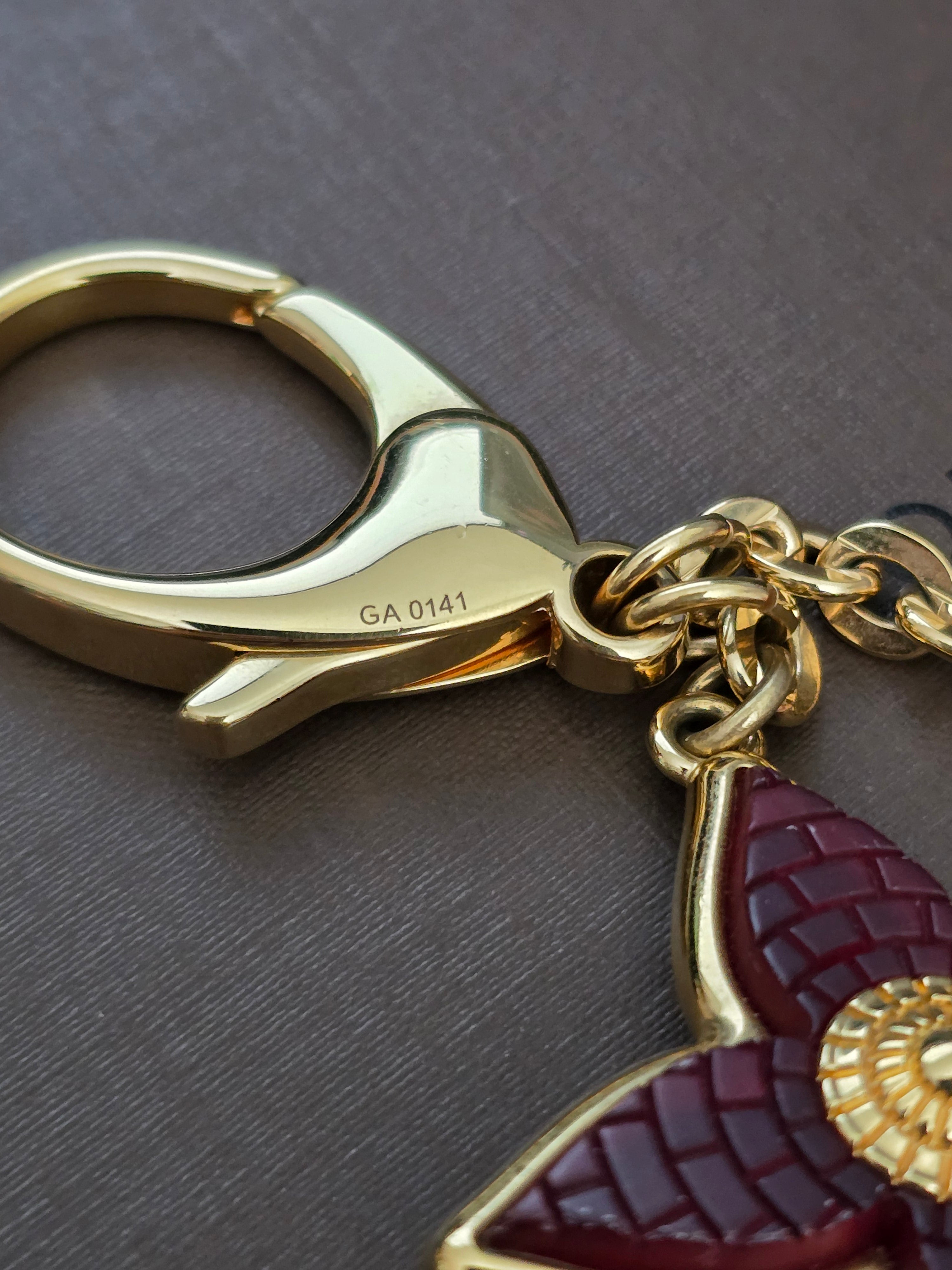 Authentic Louis Vuitton Bijoux Sac Mosaic Bag Charm