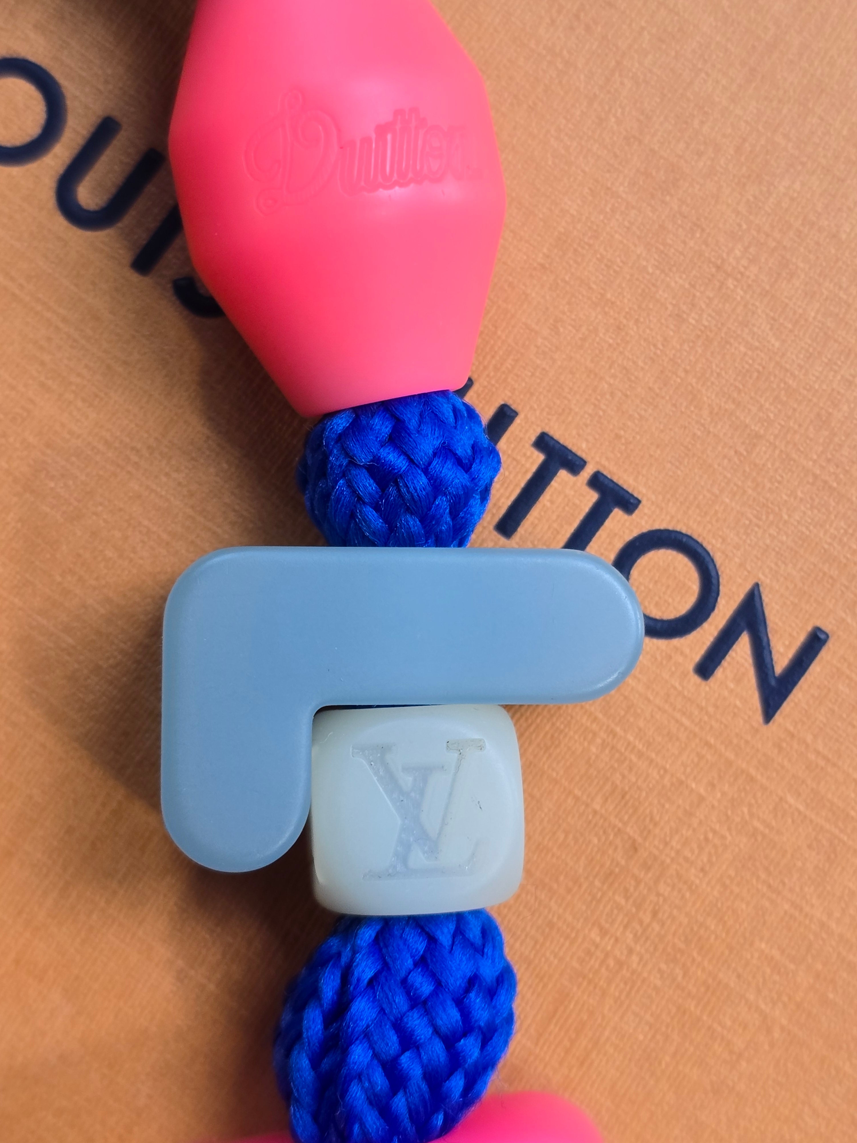 Authentic Louis Vuitton Play Bag Charm & Key Holder- Full Inclusion