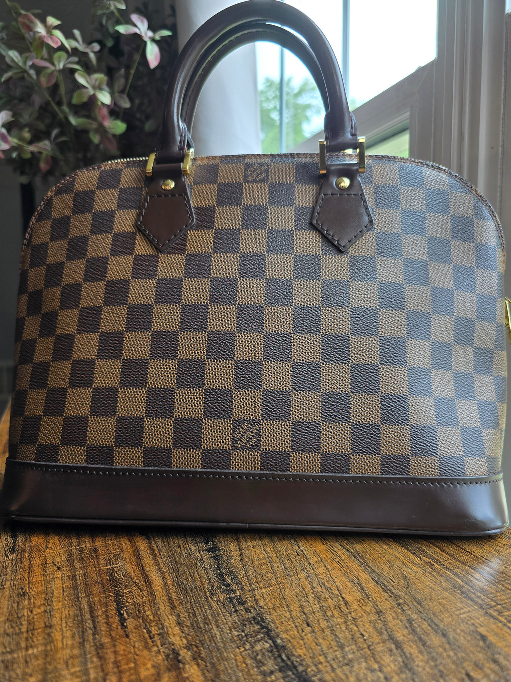 Authentic Louis Vuitton Damier Ebene Alma PM (2003)