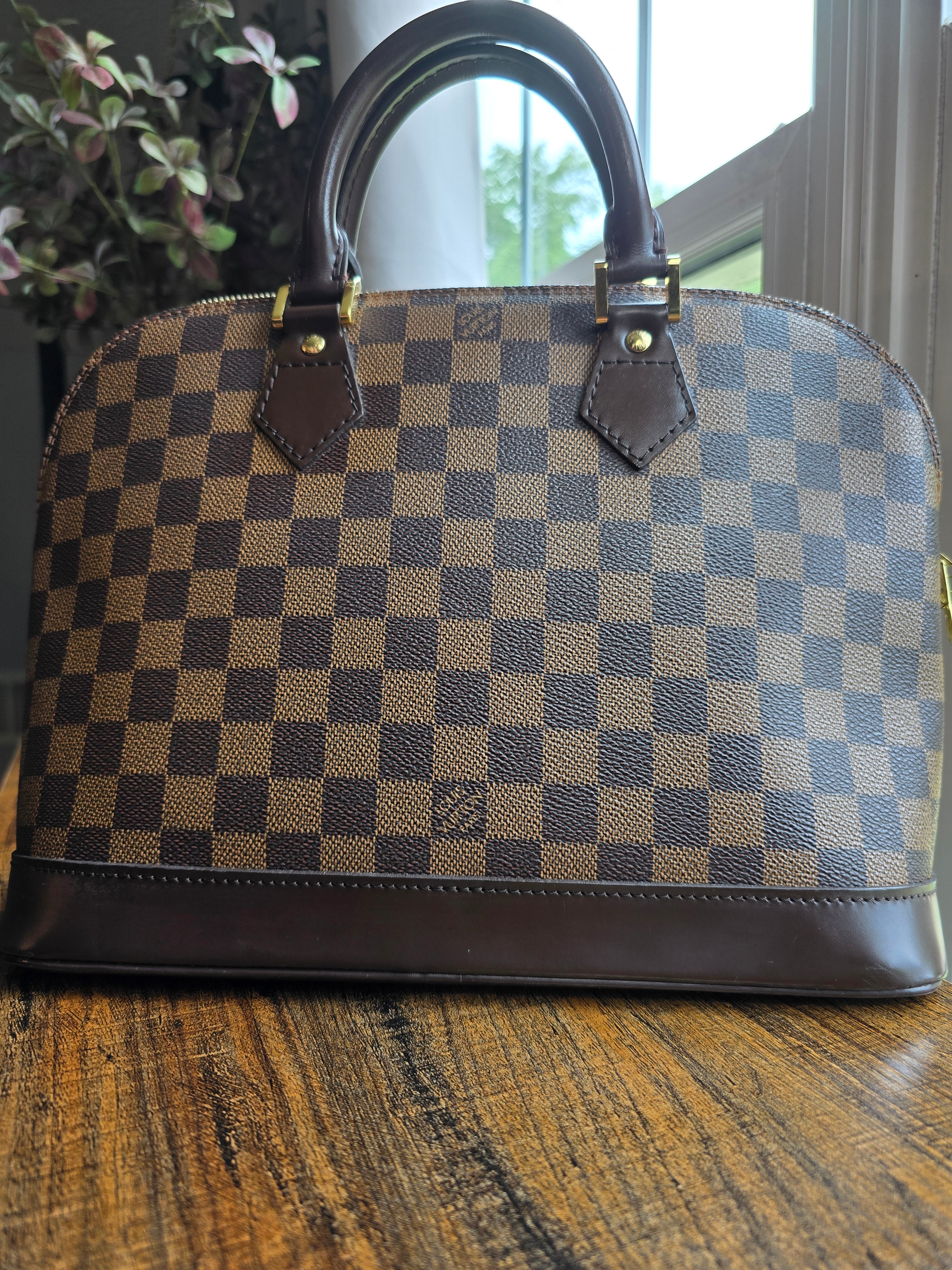 Authentic Louis Vuitton Damier Ebene Alma PM (2003)